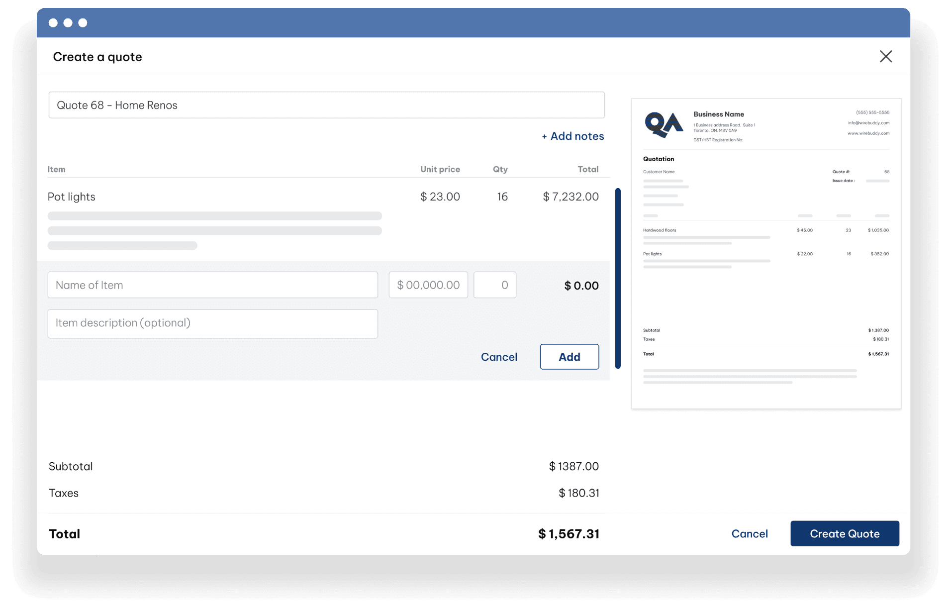 WireBuddy app